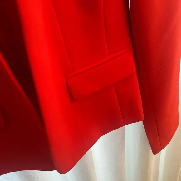 LOFT Women's Red Jacket - Picture 3 of 5